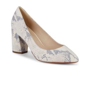 Cole Haan Karina Pump Embossed Snakeskin print size 6 1/2